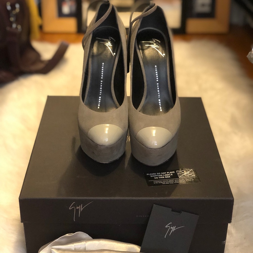 Giuseppe Zanotti High Platform Bullet Toe Wedge